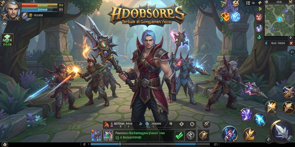Gameplay menakjubkan di dunia fantasi ADS508.
