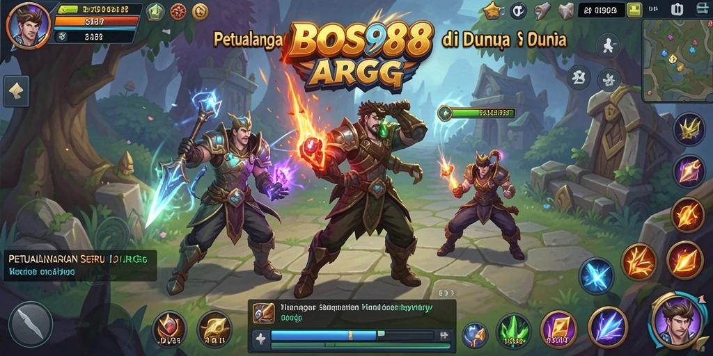 Tangkapan layar gameplay seru di dunia ARPG yang kaya detail.