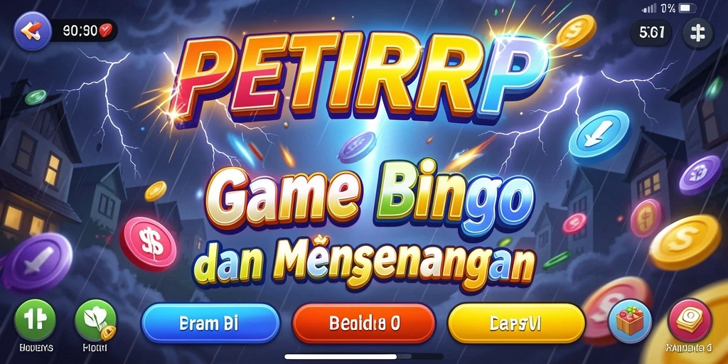 Tampilan screenshot <strong>PETIRRP</strong> yang menunjukkan gameplay Bingo yang seru.