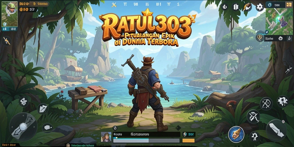 Tampilan gameplay <strong>RATU303</strong> yang menakjubkan dalam dunia terbuka.